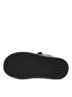DC Shoes Sneakersy EO-COURT GRAFFIK ELASTIC TODDLER DC02547002 Czarny