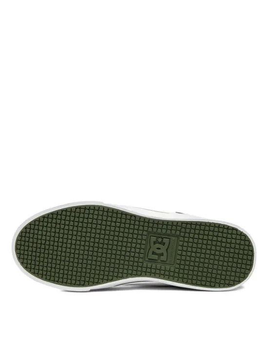 DC Shoes Sneakersy EO-PURE HI TOP EV BOYS DC01795301 Biały