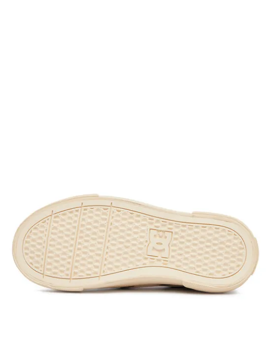 DC Shoes Tenisówki CEO-LEA-BDB-DC006-DZ Beżowy