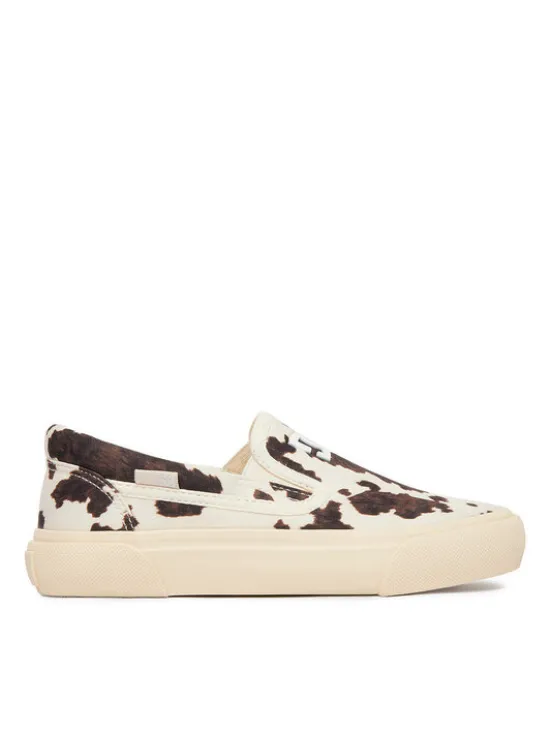 DC Shoes Tenisówki CEO-LEA-BDB-DC006-DZ Beżowy