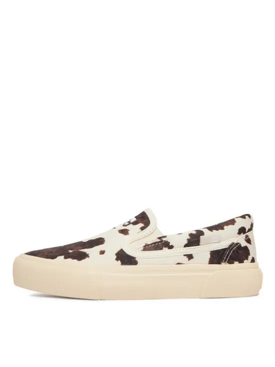 DC Shoes Tenisówki CEO-LEA-BDB-DC006-DZ Beżowy