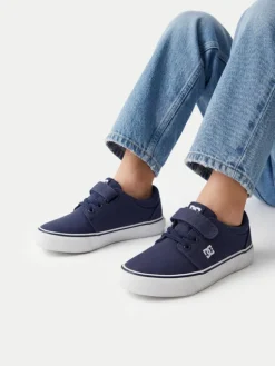 DC Shoes Tenisówki CEO-LEA-BDB-DC008 Granatowy