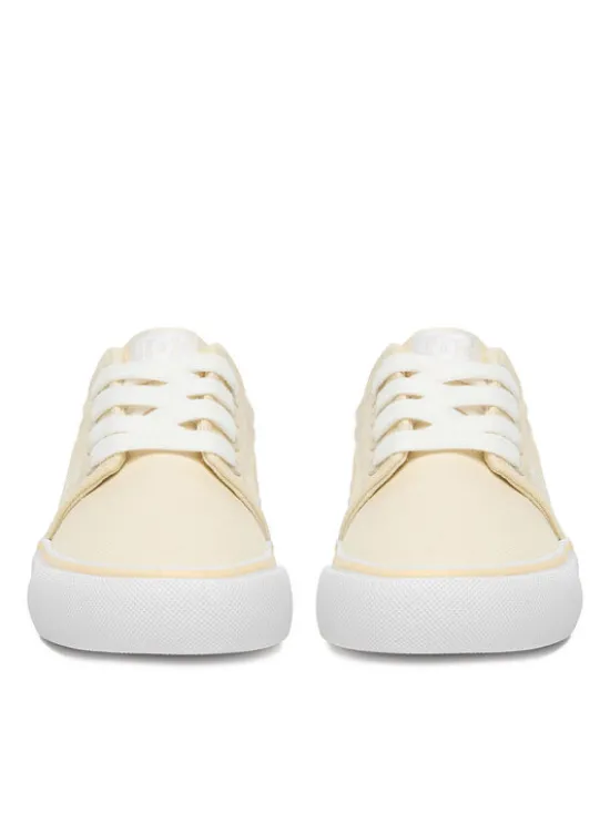 DC Shoes Tenisówki CEOWB-LEA-ZL-DC001-DZ Żółty