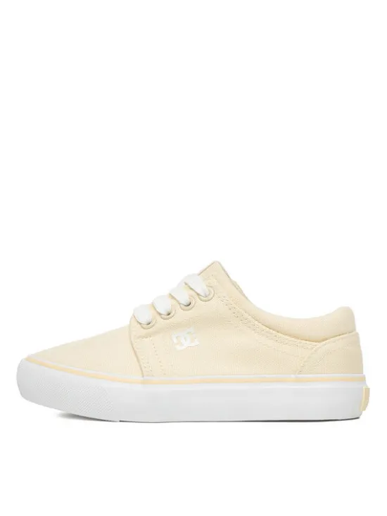DC Shoes Tenisówki CEOWB-LEA-ZL-DC001-DZ Żółty
