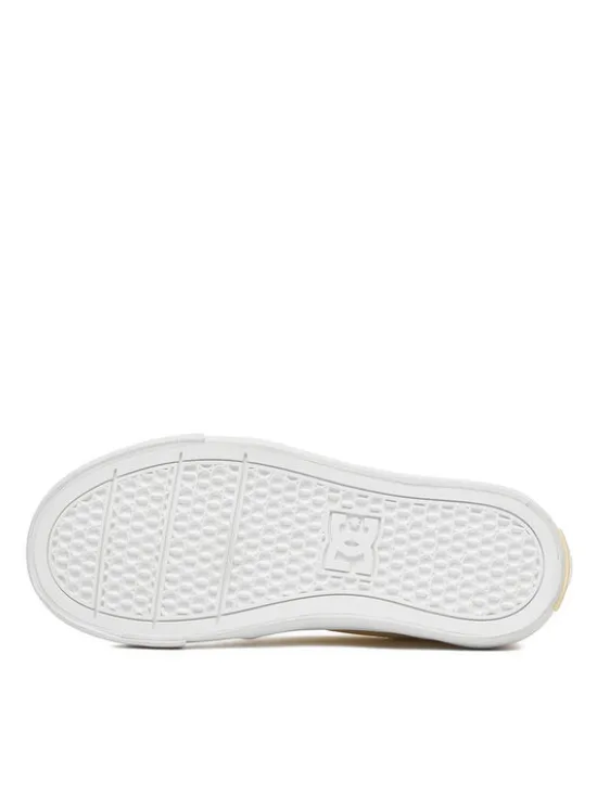DC Shoes Tenisówki CEOWB-LEA-ZL-DC001-DZ Żółty