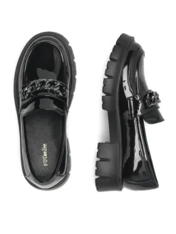 DeeZee Loafersy CEO-CS5907-07 Czarny