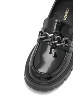 DeeZee Loafersy CEO-CS5907-07 Czarny