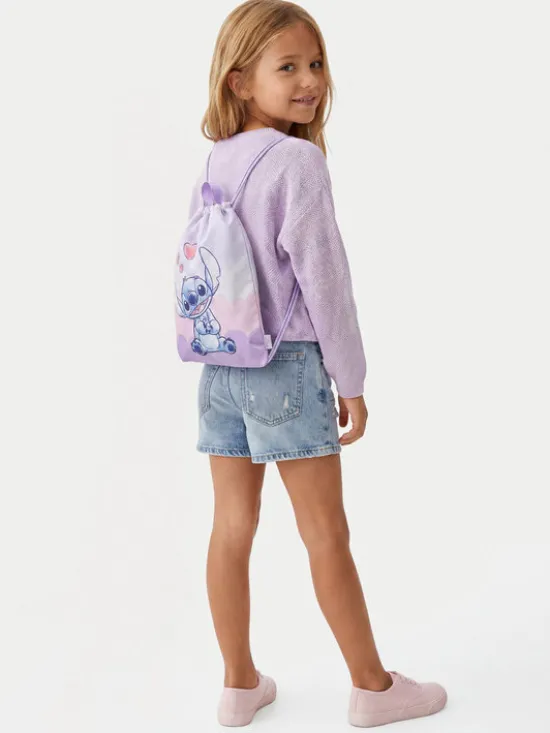 Disney Classics Worek CEO-ACCCS-AW26-202DCLS Fioletowy jasny