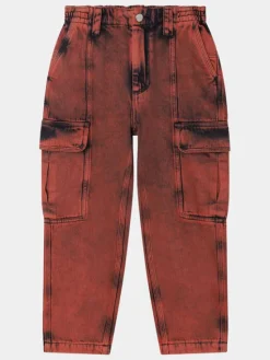 DKNY Jeansy D34B02 D Miedziany Regular Fit