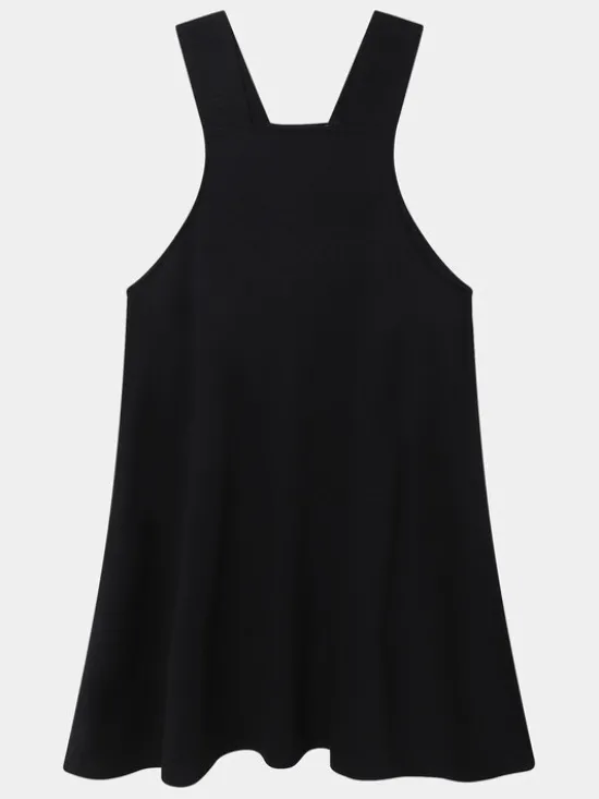 DKNY Sukienka dzianinowa D32888 D Czarny Regular Fit