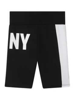 DKNY Szorty sportowe D34A89 D Czarny Regular Fit