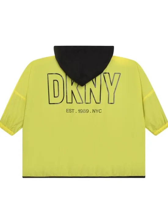 DKNY Wiatrówka D36673 D Żółty Regular Fit