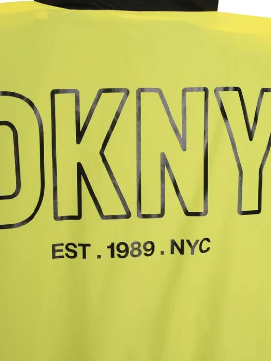 DKNY Wiatrówka D36673 D Żółty Regular Fit