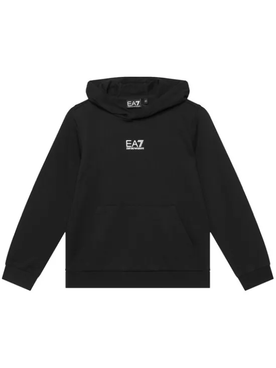 EA7 Emporio Armani Bluza 7B000024 AF10380 UC001 Czarny Regular Fit