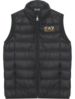 EA7 Emporio Armani Kamizelka 7B000034 AF12477 MC004 Czarny Regular Fit