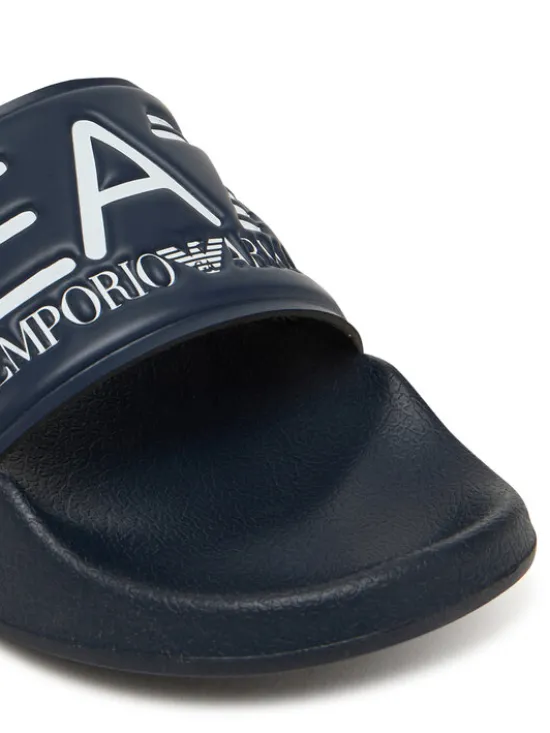 EA7 Emporio Armani Klapki 7Y000037 AF15118 BA045 Granatowy