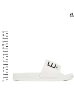 EA7 Emporio Armani Klapki 7Y000037 AF15118 U0001 Biały