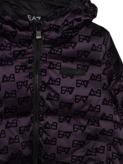 EA7 Emporio Armani Kurtka zimowa 7G000271 AF27530 UA139 Fioletowy Regular Fit