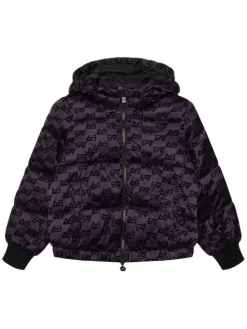 EA7 Emporio Armani Kurtka zimowa 7G000271 AF27530 UA139 Fioletowy Regular Fit