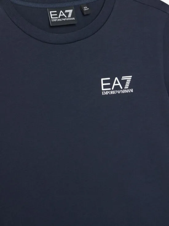 EA7 Emporio Armani T-Shirt 7B000020 AF10378 UB102 Granatowy Regular Fit