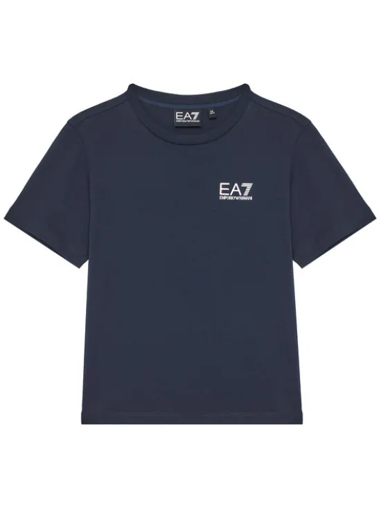 EA7 Emporio Armani T-Shirt 7B000020 AF10378 UB102 Granatowy Regular Fit