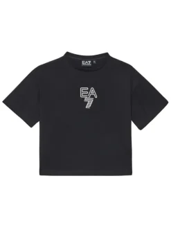 EA7 Emporio Armani T-Shirt 7G000042 AF12503 UC001 Czarny Relaxed Fit