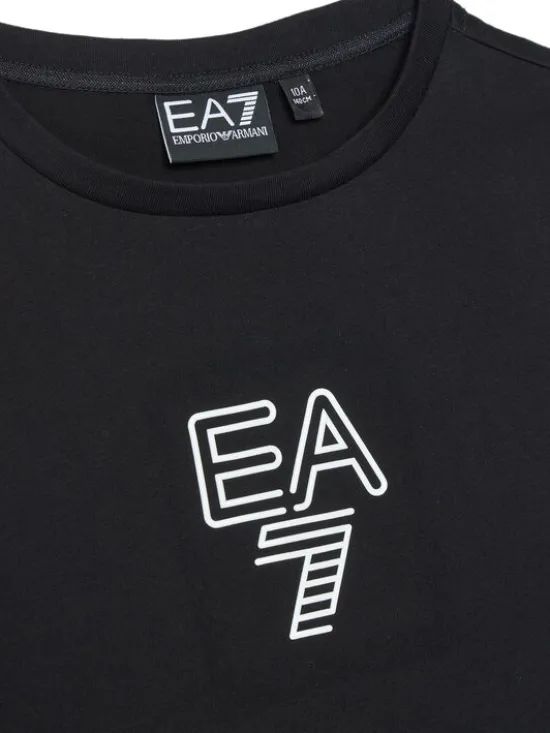 EA7 Emporio Armani T-Shirt 7G000042 AF12503 UC001 Czarny Relaxed Fit