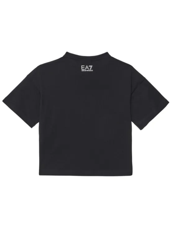 EA7 Emporio Armani T-Shirt 7G000042 AF12503 UC001 Czarny Relaxed Fit