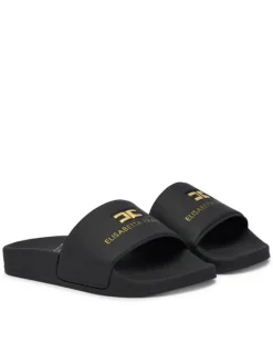 Elisabetta Franchi Klapki F4A0-E0607-1745 M Czarny