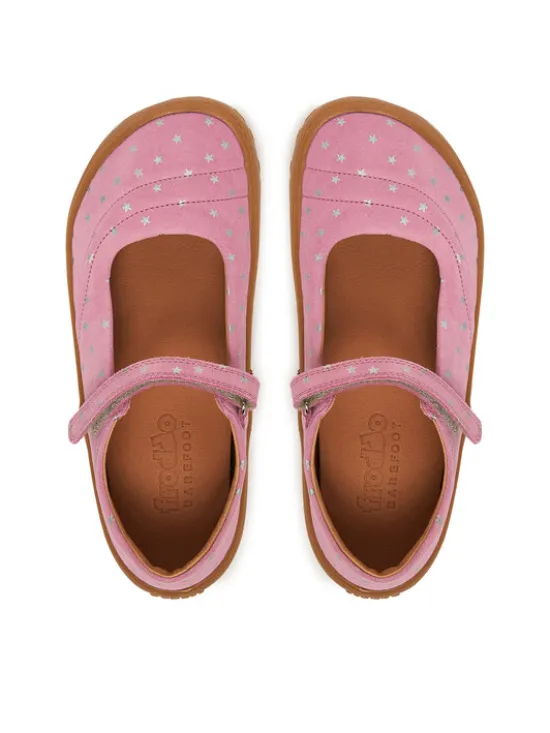 Froddo Baleriny Barefoot Mary J G3140195-4 DD Różowy