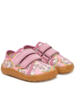 Froddo Kapcie Barefoot Canvas G1700440-12 M Różowy