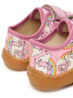Froddo Kapcie Barefoot Canvas G1700440-12 M Różowy