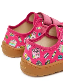 Froddo Kapcie Barefoot Canvas G1700440-10 S Różowy