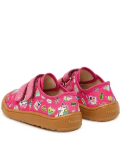 Froddo Kapcie Barefoot Canvas G1700440-10 S Różowy