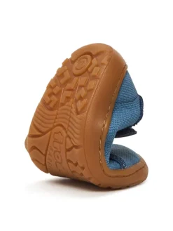 Froddo Kapcie Barefoot Canvas T-Bar G1700439-1 M Niebieski