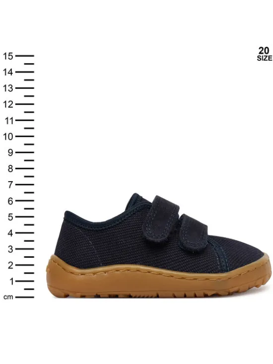 Froddo Kapcie Barefoot Canvas G1700440-2 M Granatowy