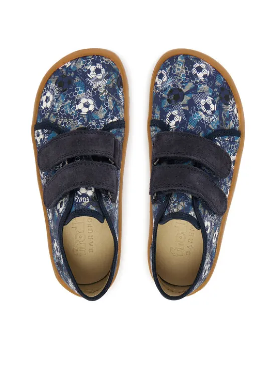 Froddo Kapcie Barefoot Canvas G1700440-7 D Niebieski