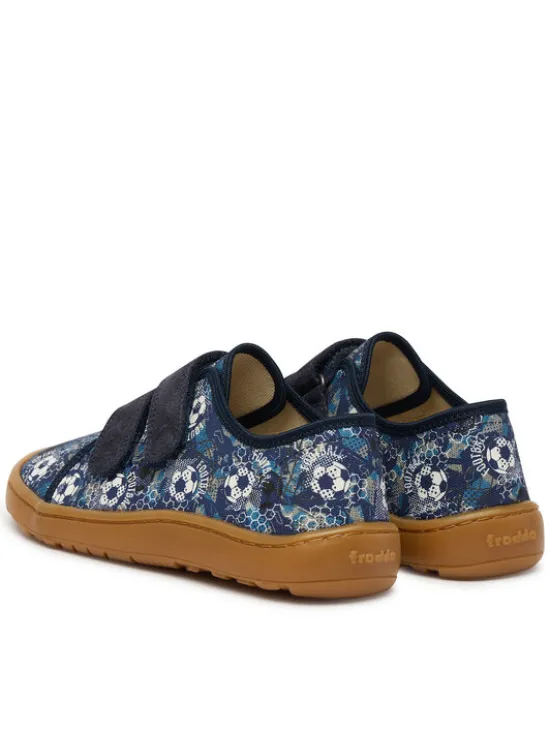 Froddo Kapcie Barefoot Canvas G1700440-7 D Niebieski
