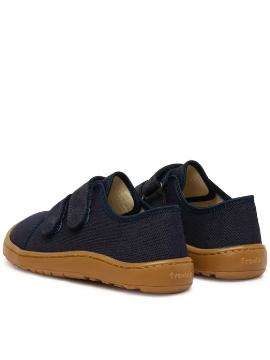Froddo Kapcie Barefoot Canvas G1700440-2 D Granatowy