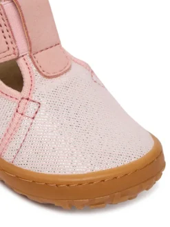 Froddo Kapcie Barefoot Canvas T-Bar G1700439-2 M Różowy
