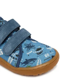 Froddo Kapcie Barefoot Canvas G1700440-6 S Niebieski