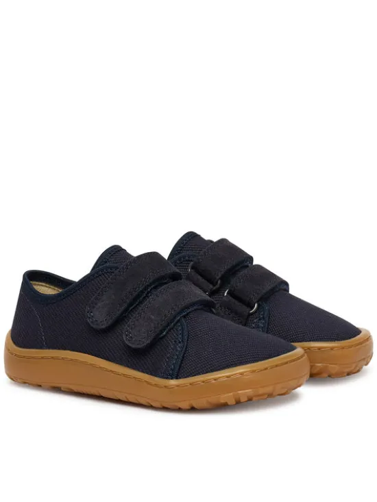 Froddo Kapcie Barefoot Canvas G1700440-2 S Granatowy