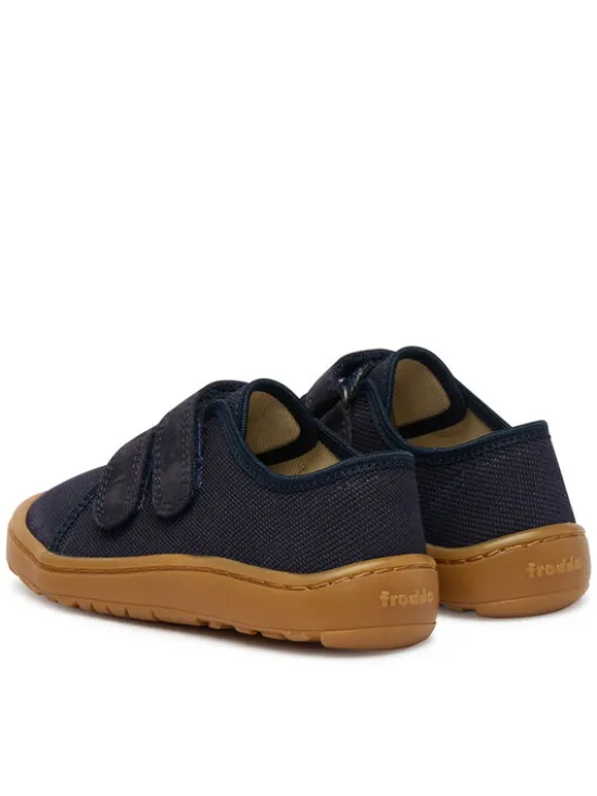 Froddo Kapcie Barefoot Canvas G1700440-2 S Granatowy