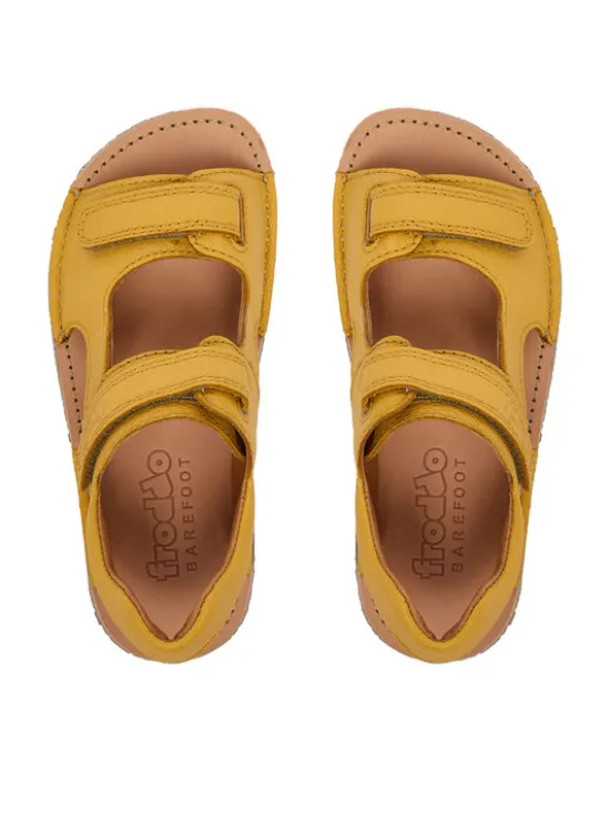 Froddo Sandały Barefoot Flexy Mini G3150270-4 S Żółty