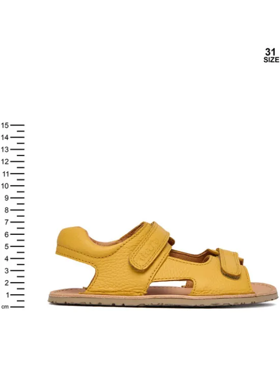 Froddo Sandały Barefoot Flexy Mini G3150270-4 S Żółty