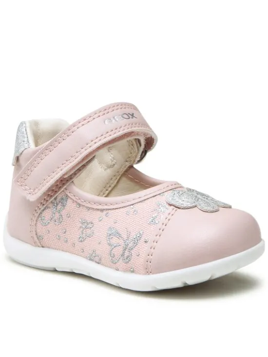 Geox Baleriny B Sandal Tapuz Girl B250YC0BCAWC8237 Różowy
