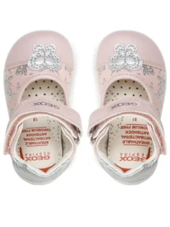 Geox Baleriny B Sandal Tapuz Girl B250YC0BCAWC8237 Różowy