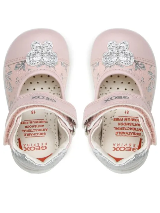 Geox Baleriny B Sandal Tapuz Girl B250YC0BCAWC8237 Różowy