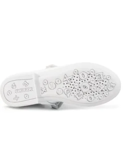 Geox Baleriny J Plie' A J0255A 000HH C1000 M Biały