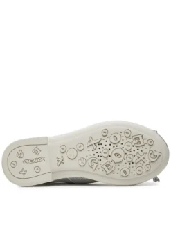 Geox Baleriny Jr Plie' J4555D 00044 C1007 M Srebrny